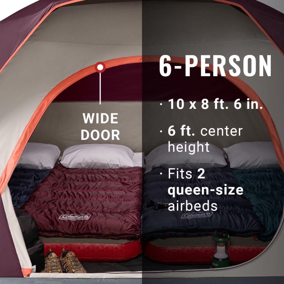 Coleman 6-Person Skydome Camping Tent
